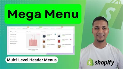 how to create custom mega menu in shopify|How To Create Drop Down Mega Menu On Shopify (Multi.